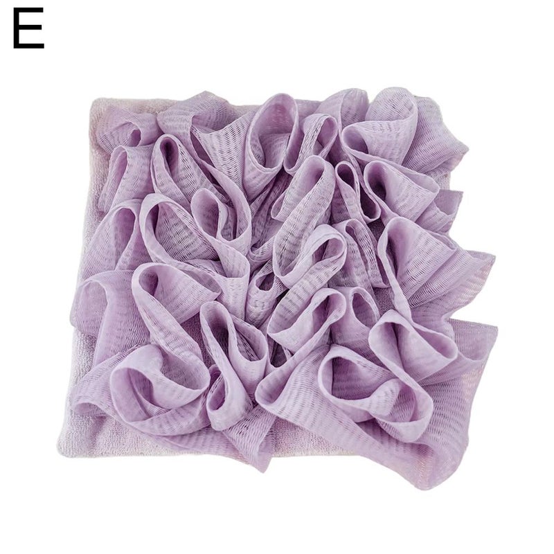 2-in-1 Bath Ball, Bath Spray Ball that doesn't scatter foam, can be used with soap, bath spray ball for rich and soft lather, back scrubbing net.